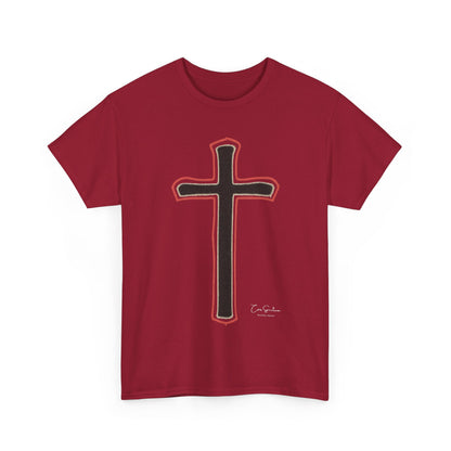 Sacred Heart Crimson Cross T-Shirt