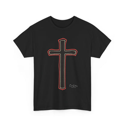 Sacred Heart Crimson Cross T-Shirt